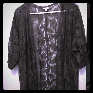 Lularoe lace cardigan